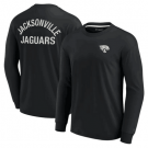 Men's Jacksonville Jaguars Black Super Soft Long Sleeve T Shirt