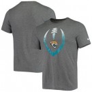 Men's Jacksonville Jaguars Heathered Charcoal Modern Icon Performance T-Shirt