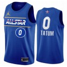 Men's Jayson Tatum Blue 2021 All Star Hot Press Jersey