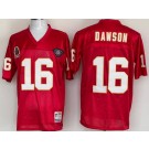 Men's Kansas City Chiefs #16 Len Dawson Red Throwback Jersey