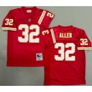 Men's Kansas City Chiefs #32 Marcus Allen Red 1994 Throwback Jersey