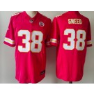 Men's Kansas City Chiefs #38 L'Jarius Sneed Limited Red FUSE Vapor Jersey