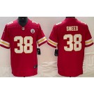Men's Kansas City Chiefs #38 L'Jarius Sneed Limited Red Vapor Jersey