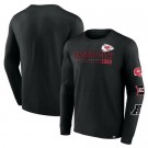 Men's Kansas City Chiefs Black High Whip Pitcher Sweatshirts