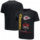 Men's Kansas City Chiefs Black NFL x Staple World Renowned T Shirt