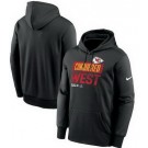 Men's Kansas City Chiefs Black Printed Pullover Hoodie 302540