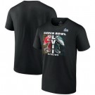 Men's Kansas City Chiefs Black Printed T Shirt 302288