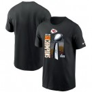 Men's Kansas City Chiefs Black Printed T Shirt 302318