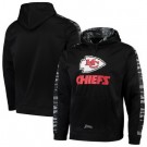 Men's Kansas City Chiefs Black Zubaz Tonal Oxide Pullover Hoodie