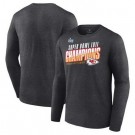 Men's Kansas City Chiefs Dark Gray Printed Long T Shirt 302229