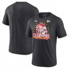 Men's Kansas City Chiefs Dark Gray Printed T Shirt 302304