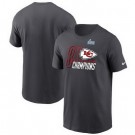 Men's Kansas City Chiefs Dark Gray Printed T Shirt 302462