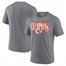 Men's Kansas City Chiefs Gray Printed T Shirt 302341