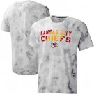 Men's Kansas City Chiefs Gray Resolution Tie Dye Raglan T Shirt