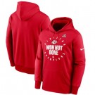 Men's Kansas City Chiefs Red 2020 NFL Playoffs Bound Shift Pullover Hoodie
