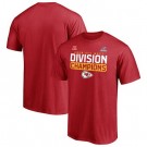 Men's Kansas City Chiefs Red 2020 NFL Playoffs Bound Shift T Shirt