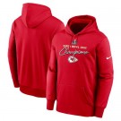 Men's Kansas City Chiefs Red 2024 LVIII Super Bowl Champions Pullover Hoodie 403210