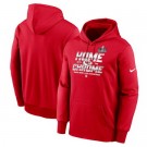 Men's Kansas City Chiefs Red 2024 LVIII Super Bowl Champions Pullover Hoodie 403214