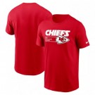 Men's Kansas City Chiefs Red Division Essential T Shirt