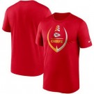 Men's Kansas City Chiefs Red Icon Legend Performance T Shirt