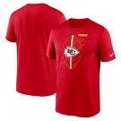 Men's Kansas City Chiefs Red Legend Icon Performance T Shirt