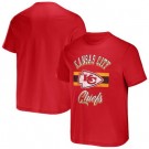 Men's Kansas City Chiefs Red NFL x Darius Rucker Collection Stripe T Shirt