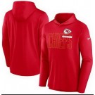 Men's Kansas City Chiefs Red Printed Pullover Hoodie 302538