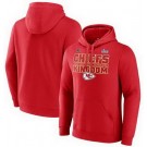 Men's Kansas City Chiefs Red Printed Pullover Hoodie 302560