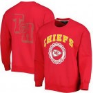 Men's Kansas City Chiefs Red Printed Pullover Hoodie 302576