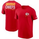 Men's Kansas City Chiefs Red Printed T Shirt 302283