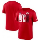 Men's Kansas City Chiefs Red Printed T Shirt 302299