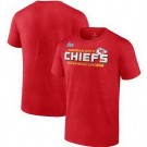 Men's Kansas City Chiefs Red Printed T Shirt 302305