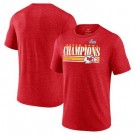 Men's Kansas City Chiefs Red Printed T Shirt 302313