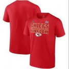Men's Kansas City Chiefs Red Printed T Shirt 302324