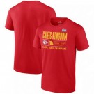 Men's Kansas City Chiefs Red Printed T Shirt 302325