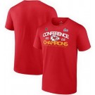 Men's Kansas City Chiefs Red Printed T Shirt 302326