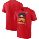 Men's Kansas City Chiefs Red Printed T Shirt 302476