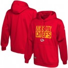 Men's Kansas City Chiefs Red School of Hard Knocks Pullover Hoodie