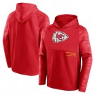Men's Kansas City Chiefs Red Shade Defender Raglan Pullover Hoodie