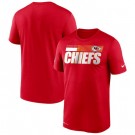 Men's Kansas City Chiefs Red Sideline Impact Legend Performance T Shirt 546