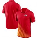 Men's Kansas City Chiefs Red Yellow Vapor Performance Polo