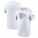 Men's Kansas City Chiefs White 2024 Salute To Service Legend Performance T Shirt