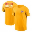 Men's Kansas City Chiefs Yellow Team Incline T Shirt