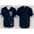 Men's Kansas City Royals Blank Navy 2022 City Connect Cool Base Jersey