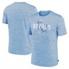 Men's Kansas City Royals Light Blue Velocity Performance Practice T Shirt