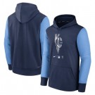 Men's Kansas City Royals Navy City Authentic Collection Performance Hoodie