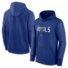 Men's Kansas City Royals Royal Authentic Collection Pregame Performance Pullover Hoodie