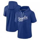 Men's Kansas City Royals Royal Short Sleeve Team Pullover Hoodie 306619