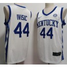 Men's Kentucky Wildcats #44 Zvonimir Ivisic White College Basketball Jersey