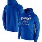 Men's Kentucky Wildcats Royal Football Oopty Oop Club Fleece Pullover Hoodie